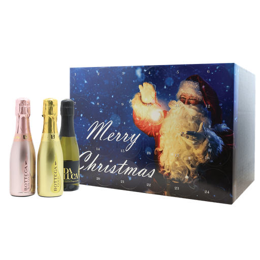 [ADVENTFC] Prosecco Advent Calendar, 24 x 20cl bottles 'Santa Claus'